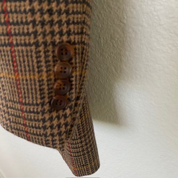 Hickey Freeman Dillard's Men's 40 Regular Canterbury Suit Jacket Wool Camel Hair - Picture 7 of 16